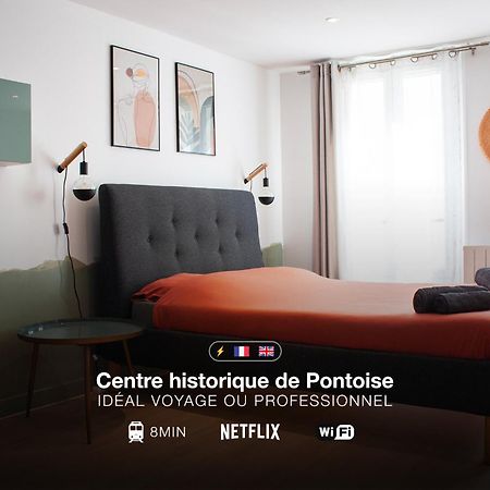 Studio Cosy En Plein Coeur Historique De Pontoise Exterior foto
