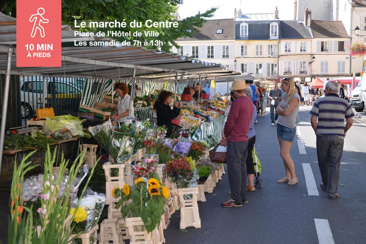 Studio Cosy En Plein Coeur Historique De Pontoise Exterior foto